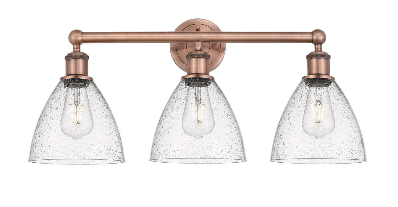 Innovations - 616-3W-AC-GBD-754 - Three Light Bath Vanity - Edison - Antique Copper