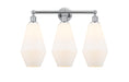 Innovations - 616-3W-PC-G651-7 - Three Light Bath Vanity - Downtown Urban - Polished Chrome