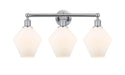 Innovations - 616-3W-PC-G651-8 - Three Light Bath Vanity - Downtown Urban - Polished Chrome