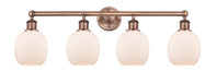 Innovations - 616-4W-AC-G101 - Four Light Bath Vanity - Edison - Antique Copper