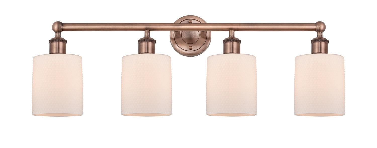 Innovations - 616-4W-AC-G111 - Four Light Bath Vanity - Edison - Antique Copper