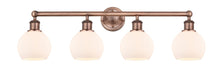 Innovations - 616-4W-AC-G121-6 - Four Light Bath Vanity - Edison - Antique Copper