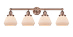 Innovations - 616-4W-AC-G171 - Four Light Bath Vanity - Edison - Antique Copper