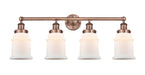 Innovations - 616-4W-AC-G181 - Four Light Bath Vanity - Edison - Antique Copper