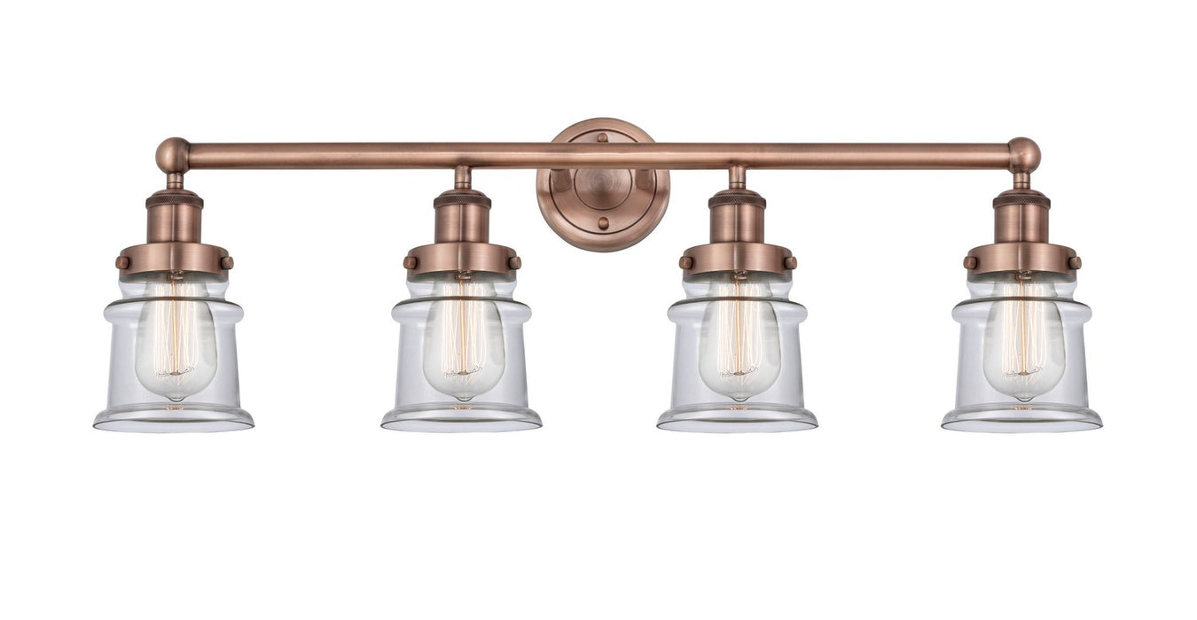 Innovations - 616-4W-AC-G182S - Four Light Bath Vanity - Edison - Antique Copper