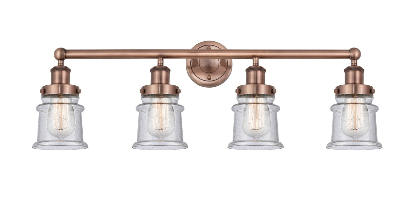 Innovations - 616-4W-AC-G184S - Four Light Bath Vanity - Edison - Antique Copper