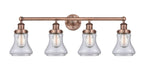 Innovations - 616-4W-AC-G192 - Four Light Bath Vanity - Edison - Antique Copper