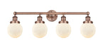 Innovations - 616-4W-AC-G201-6 - Four Light Bath Vanity - Edison - Antique Copper