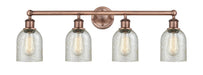 Innovations - 616-4W-AC-G259 - Four Light Bath Vanity - Edison - Antique Copper