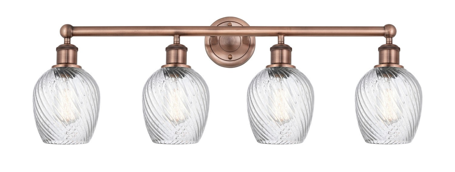 Innovations - 616-4W-AC-G292 - Four Light Bath Vanity - Edison - Antique Copper