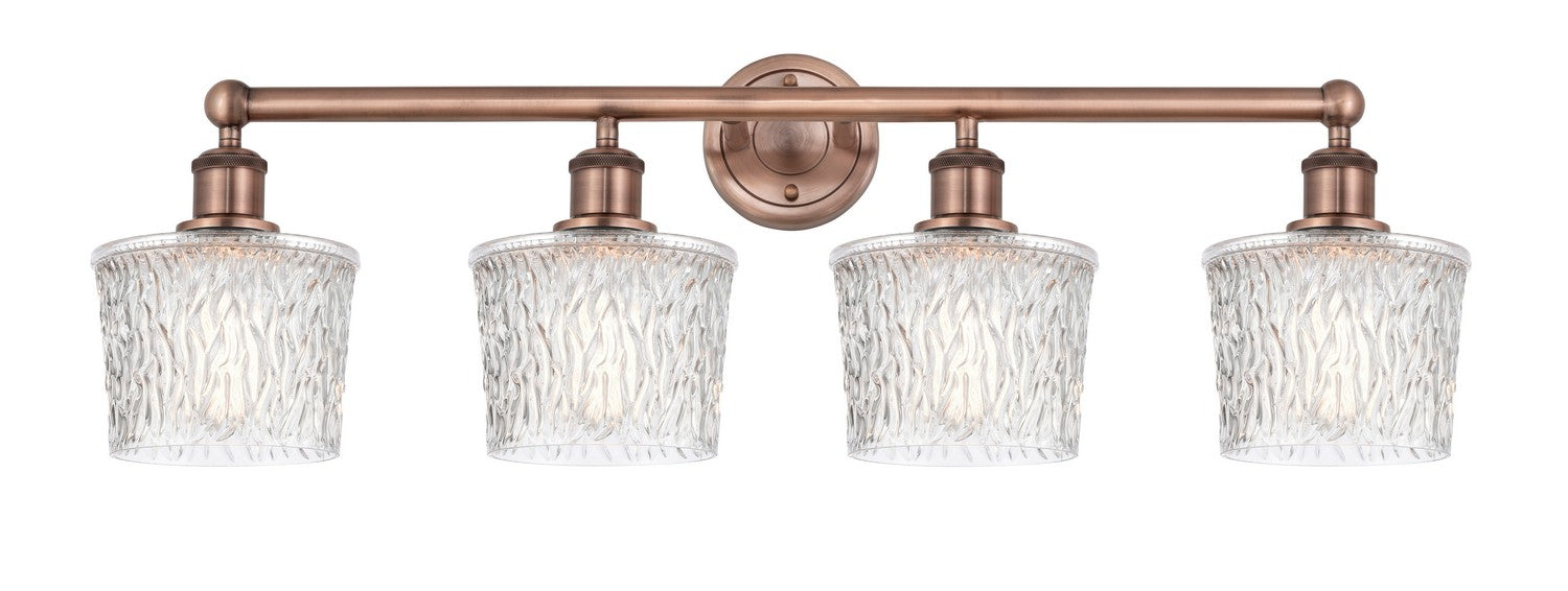 Innovations - 616-4W-AC-G402 - Four Light Bath Vanity - Edison - Antique Copper