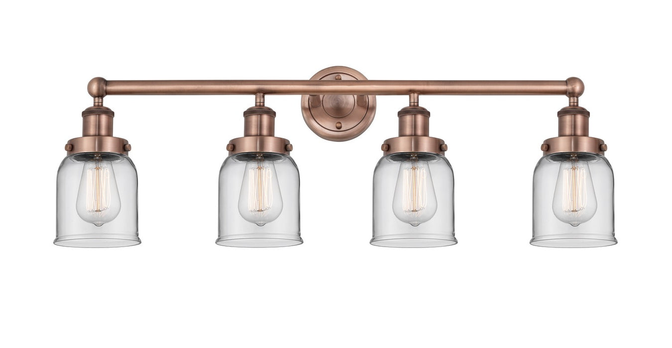 Innovations - 616-4W-AC-G52 - Four Light Bath Vanity - Edison - Antique Copper