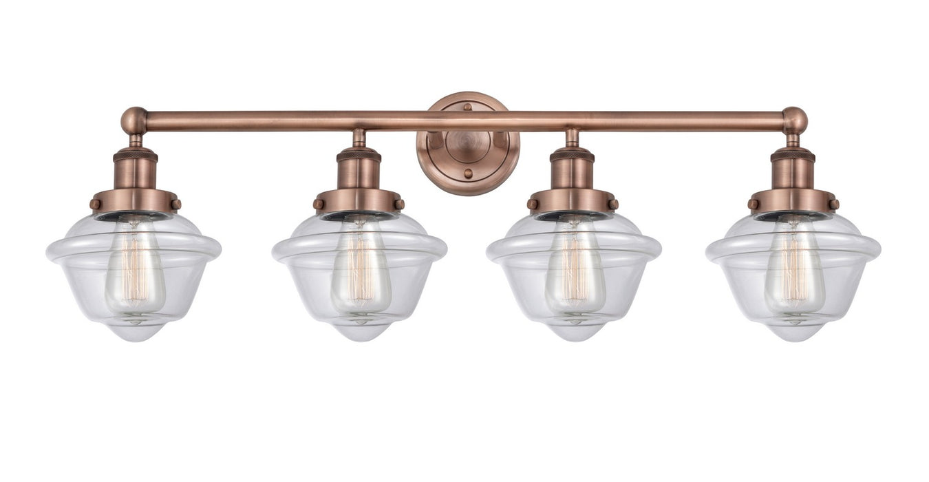 Innovations - 616-4W-AC-G532 - Four Light Bath Vanity - Edison - Antique Copper