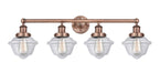 Innovations - 616-4W-AC-G532 - Four Light Bath Vanity - Edison - Antique Copper