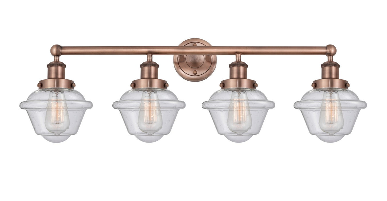 Innovations - 616-4W-AC-G534 - Four Light Bath Vanity - Edison - Antique Copper