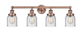 Innovations - 616-4W-AC-G54 - Four Light Bath Vanity - Edison - Antique Copper