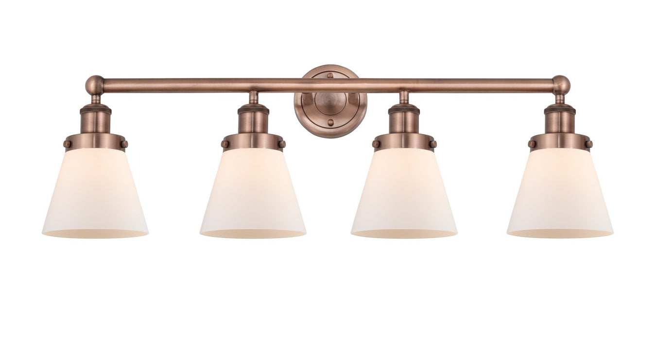 Innovations - 616-4W-AC-G61 - Four Light Bath Vanity - Edison - Antique Copper