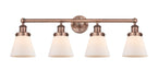 Innovations - 616-4W-AC-G61 - Four Light Bath Vanity - Edison - Antique Copper