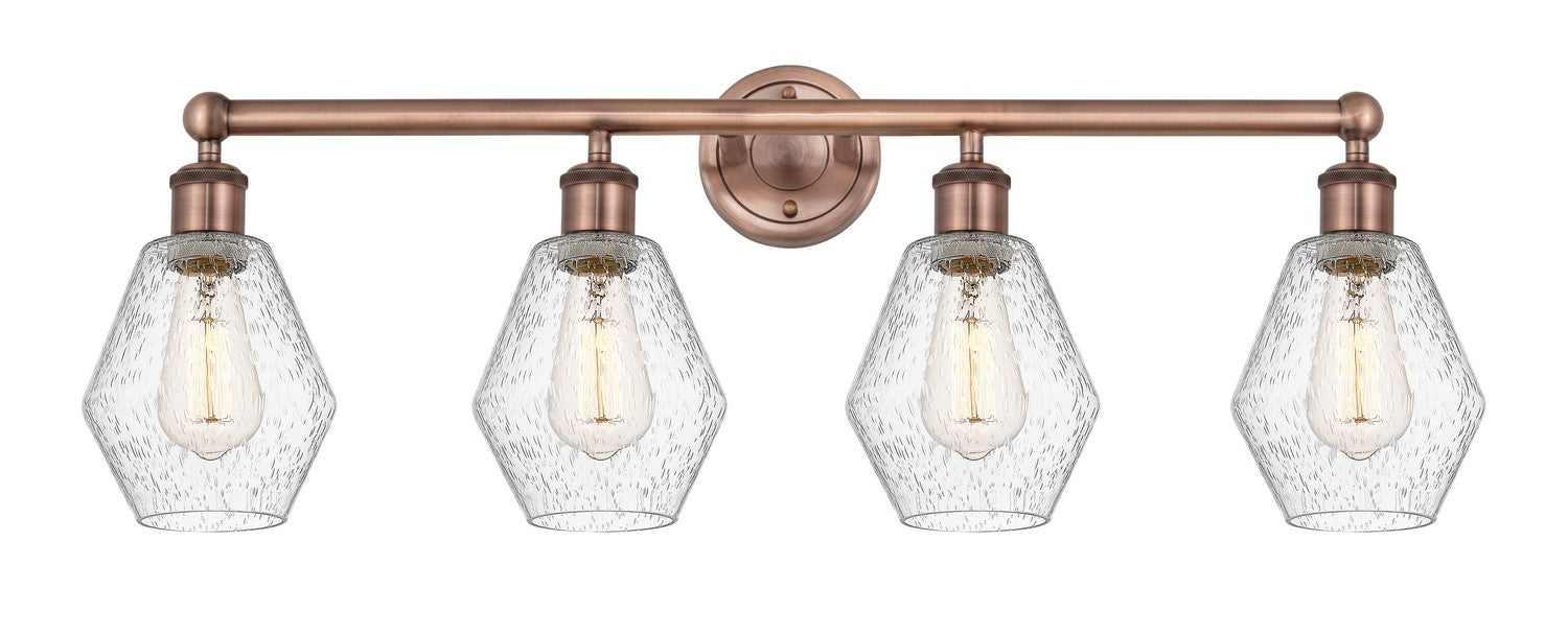 Innovations - 616-4W-AC-G654-6 - Four Light Bath Vanity - Edison - Antique Copper