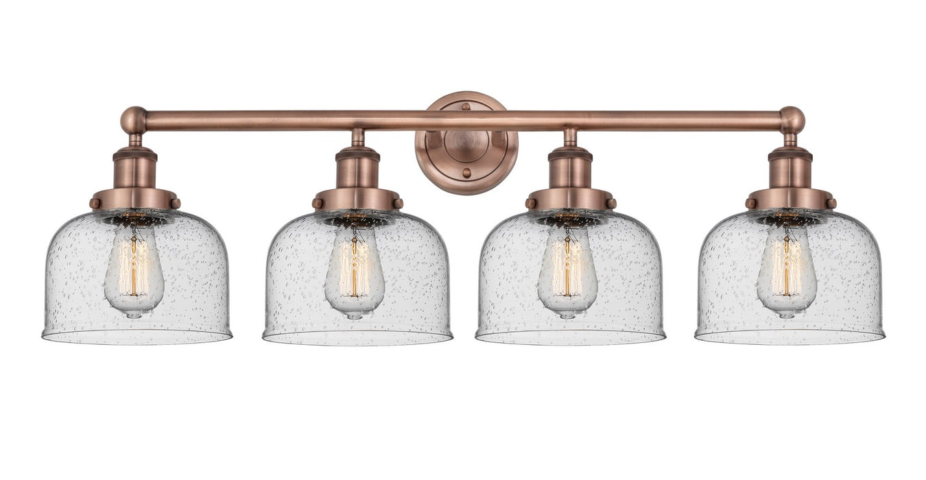 Innovations - 616-4W-AC-G74 - Four Light Bath Vanity - Edison - Antique Copper