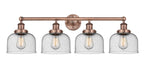 Innovations - 616-4W-AC-G74 - Four Light Bath Vanity - Edison - Antique Copper