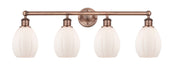 Innovations - 616-4W-AC-G81 - Four Light Bath Vanity - Edison - Antique Copper