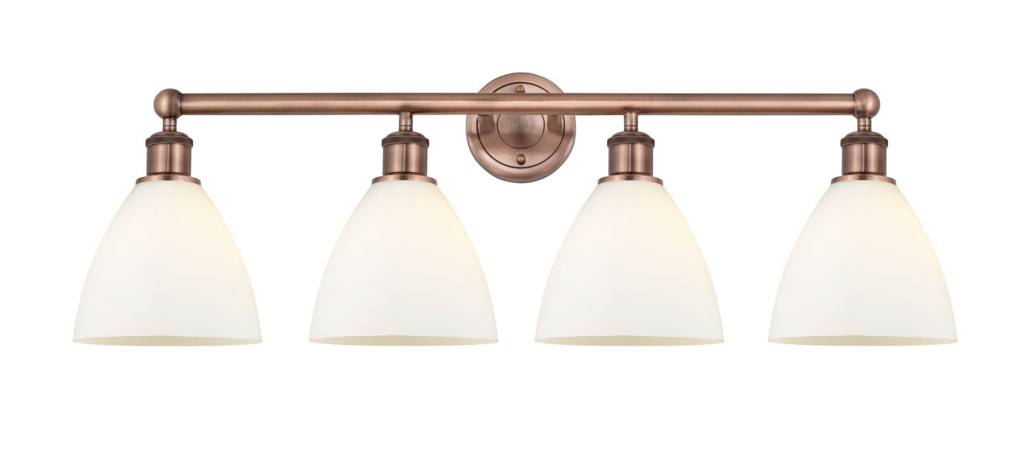 Innovations - 616-4W-AC-GBD-751 - Four Light Bath Vanity - Edison - Antique Copper