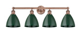 Innovations - 616-4W-AC-MBD-75-GR - Four Light Bath Vanity - Downtown Urban - Antique Copper