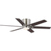 Progress Lighting - P250099-009-30 - 54" Ceiling Fan - Bexar - Brushed Nickel