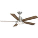Progress Lighting - P250102-009-CS - 52" Ceiling Fan - Tarsus - Brushed Nickel