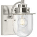 Progress Lighting - P300434-009 - One Light Bath - Northlake - Brushed Nickel