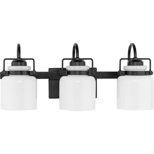 Fessler Three Light Bath Matte Black