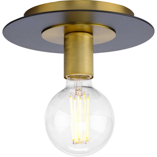 Trimble One Light Flush Mount Brushed Bronze