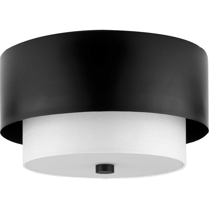 Progress Lighting - P350249-31M - Two Light Flush Mount - Silva - Matte Black