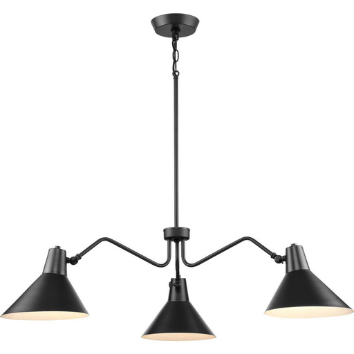 Progress Lighting - P400309-31M - Three Light Chandelier - Trimble - Matte Black