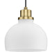 Progress Lighting - P500406-163 - One Light Mini Pendant - Garris - Vintage Brass