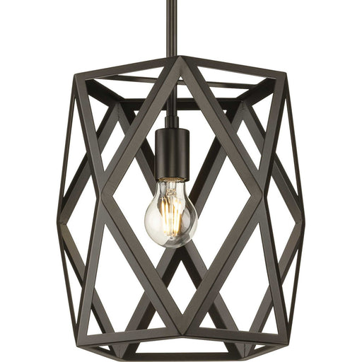 Saucedo One Light Pendant Architectural Bronze