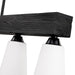 Golden - 1830-LP BLK-OP - Five Light Linear Pendant - Neela - Matte Black