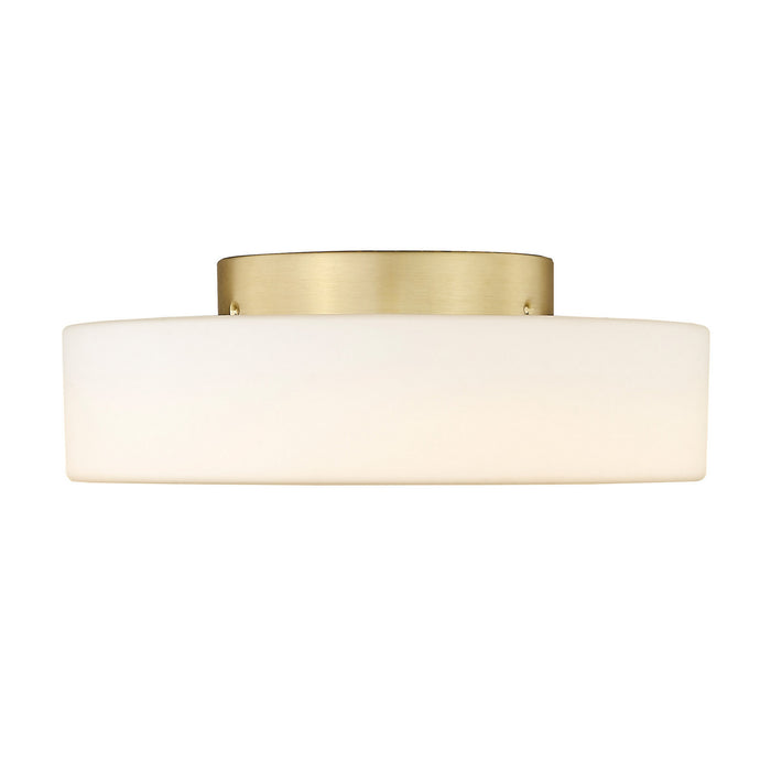 Golden - 3136-FM BCB-OP - LED Flush Mount - Toli - Brushed Champagne Brass
