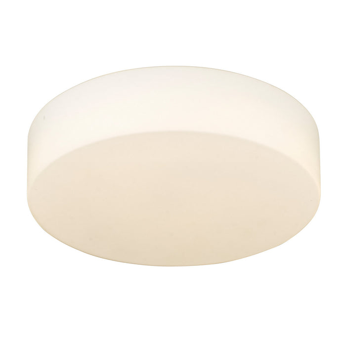 Golden - 3136-FM BLK-OP - LED Flush Mount - Toli - Matte Black