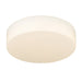 Golden - 3136-FM BLK-OP - LED Flush Mount - Toli - Matte Black