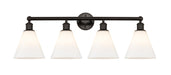 Innovations - 616-4W-OB-GBC-81 - Four Light Bath Vanity - Downtown Urban - Oil Rubbed Bronze