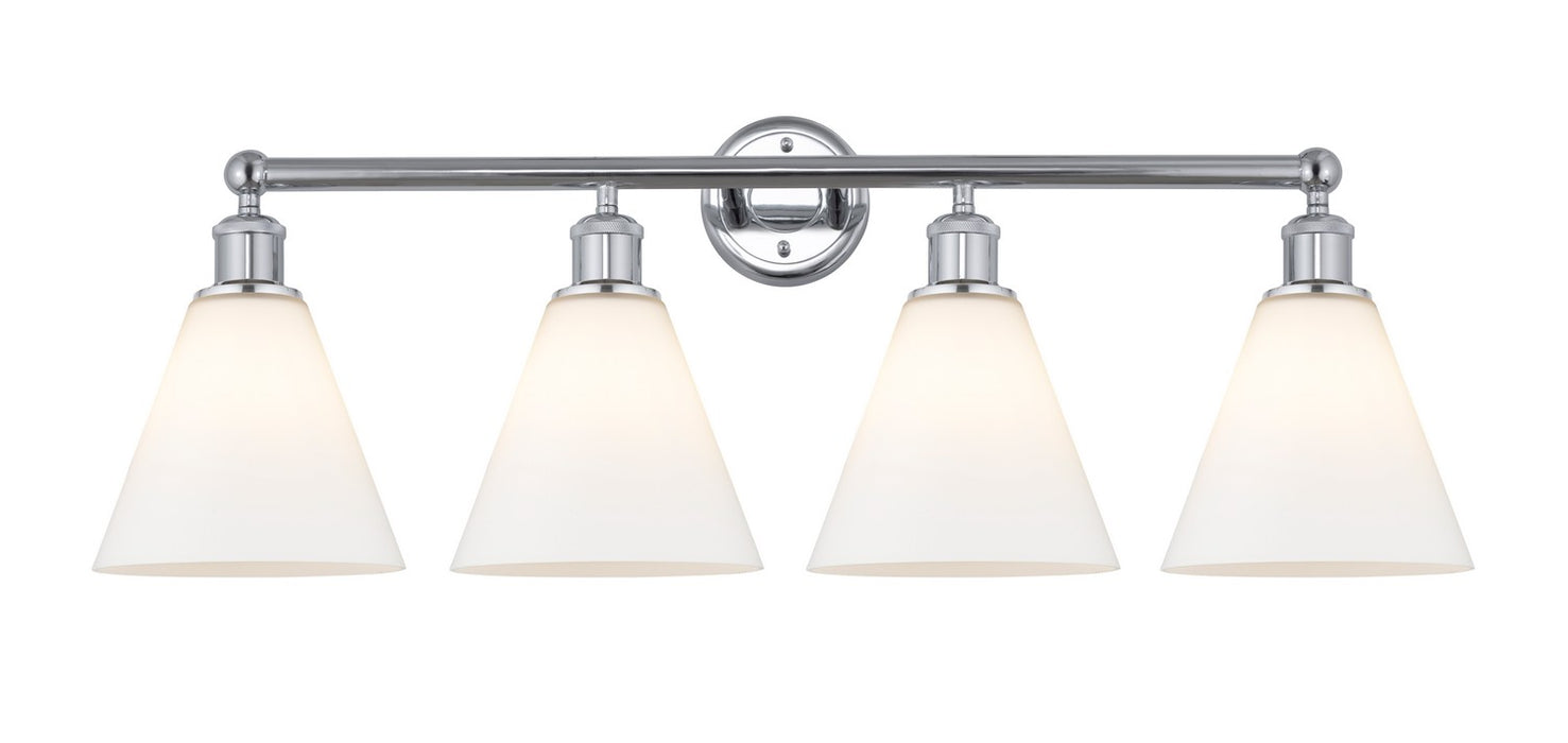 Innovations - 616-4W-PC-GBC-81 - Four Light Bath Vanity - Downtown Urban - Polished Chrome