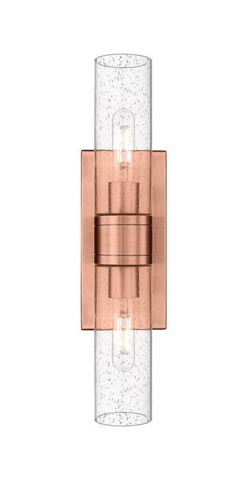 Innovations - 617-2W-AC-G617-8SDY - LED Bath Vanity - Downtown Urban - Antique Copper