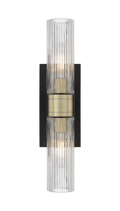 Innovations - 617-2W-BAB-G617-8SCL - LED Bath Vanity - Downtown Urban - Black Antique Brass