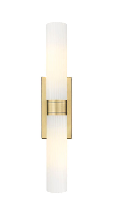 Innovations - 617-2W-BB-G617-11SWH - LED Bath Vanity - Downtown Urban - Brushed Brass