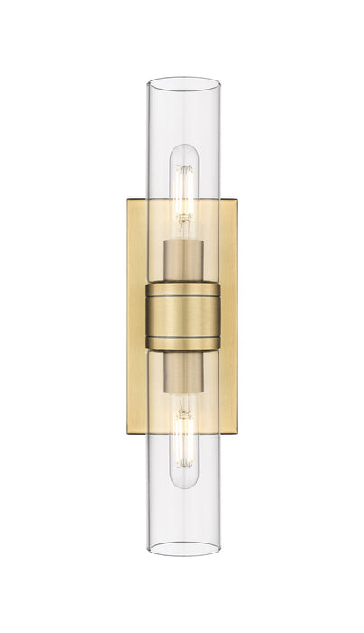 Innovations - 617-2W-BB-G617-8CL - LED Bath Vanity - Downtown Urban - Brushed Brass