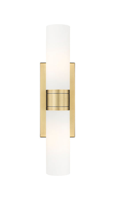 Innovations - 617-2W-BB-G617-8WH - LED Bath Vanity - Downtown Urban - Brushed Brass