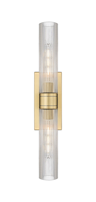 Innovations - 617-2W-BB-G617-11SCL - LED Bath Vanity - Downtown Urban - Brushed Brass