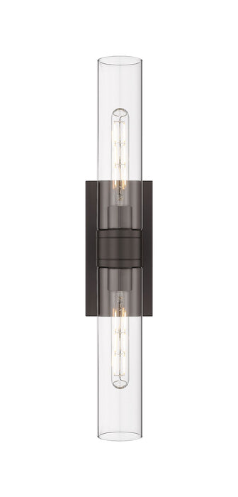 Innovations - 617-2W-OB-G617-11CL - LED Bath Vanity - Downtown Urban - Oil Rubbed Bronze